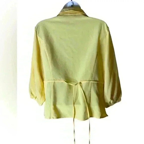 Covington Petite Women's Blouse Stretch Size Medium Petite Top - Picture 4 of 8